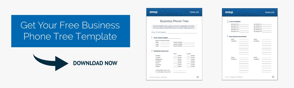 Get your free business phone tree template